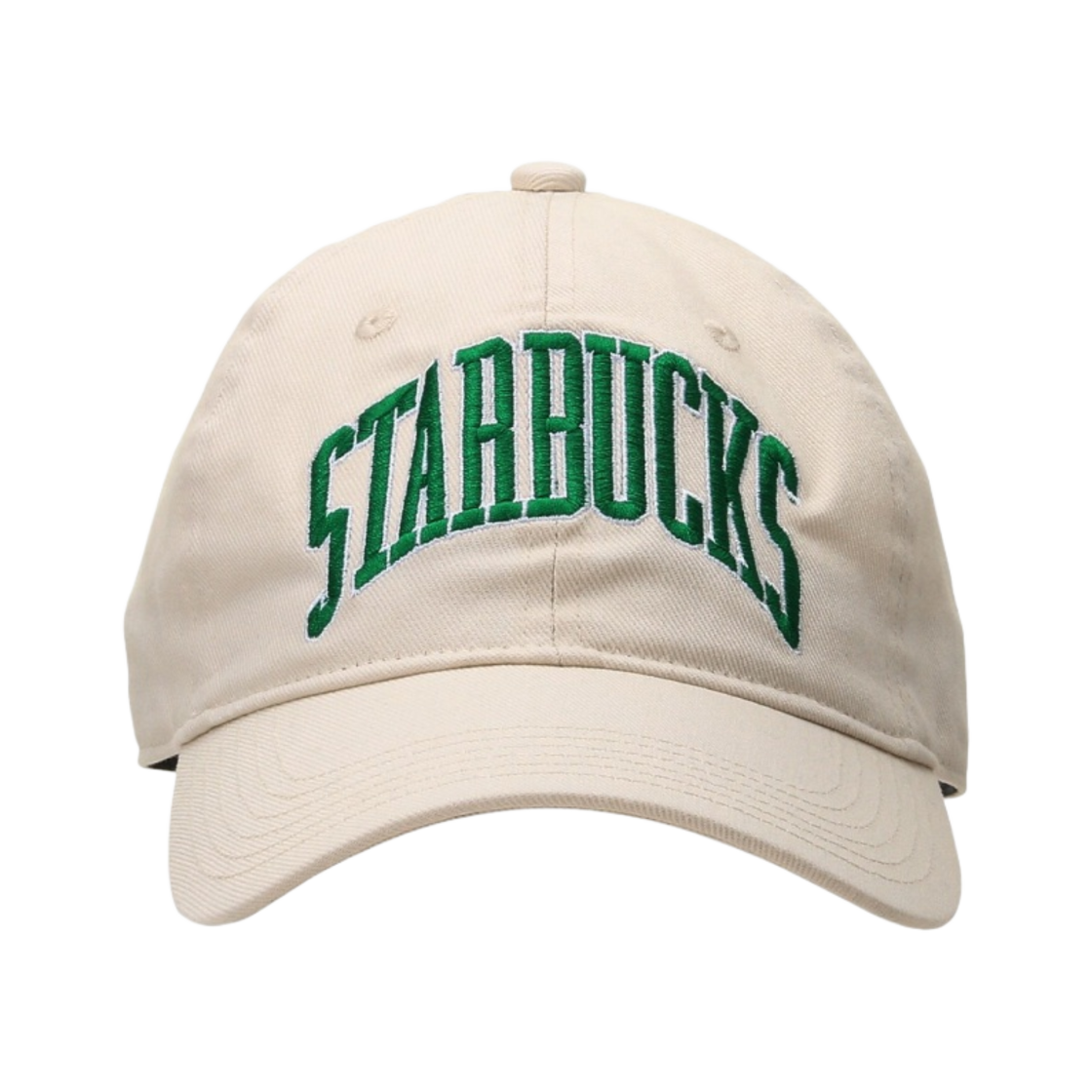 스타벅스 x 빔즈 베이스볼 캡 컬리지 디자인 베이지(Starbucks x Beams Baseball Cap College Design Beige) - 1