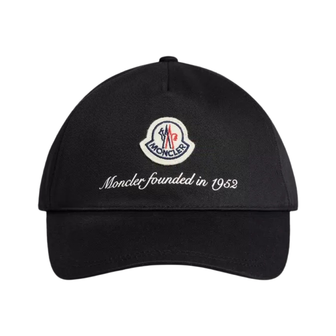 몽클레르 개버딘 베이스볼 캡 블랙 - 24SS(Moncler Gabardine Baseball Cap Black - 24SS)
