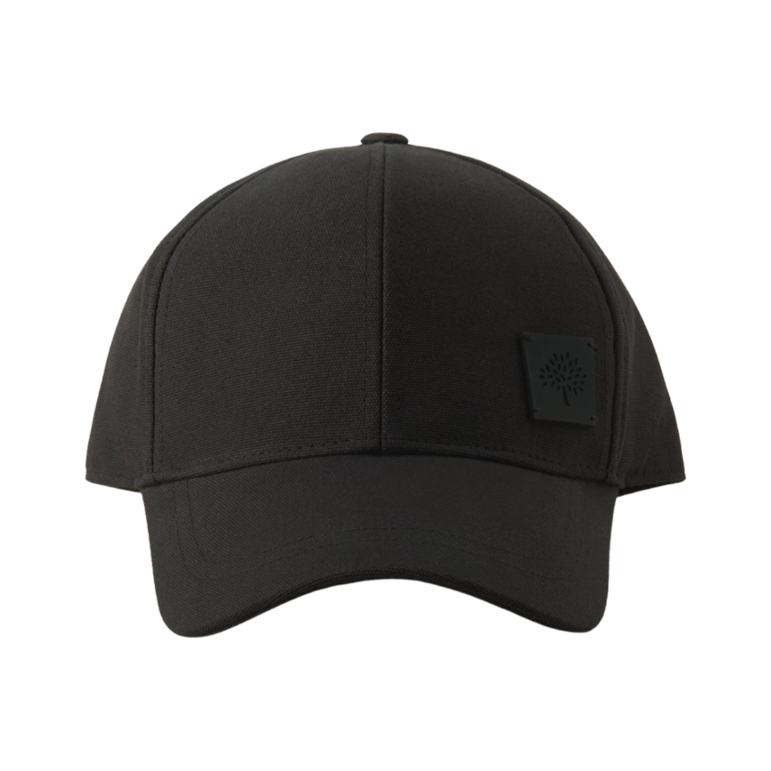 VH4100-810A100 Mulberry Organic Cotton Solid Baseball Cap Black