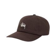 Stussy Basic Stock Low Pro Cap Brown