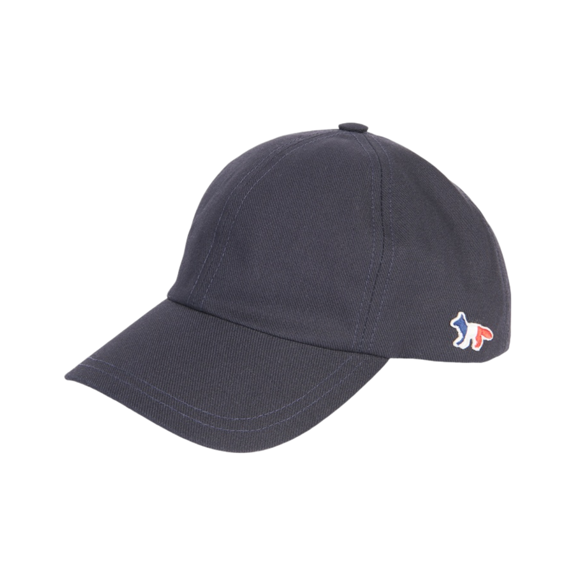 메종 키츠네 트라이컬러 폭스 6P 캡 네이비(Maison Kitsune Tricolor Fox 6P Cap Navy) - 1