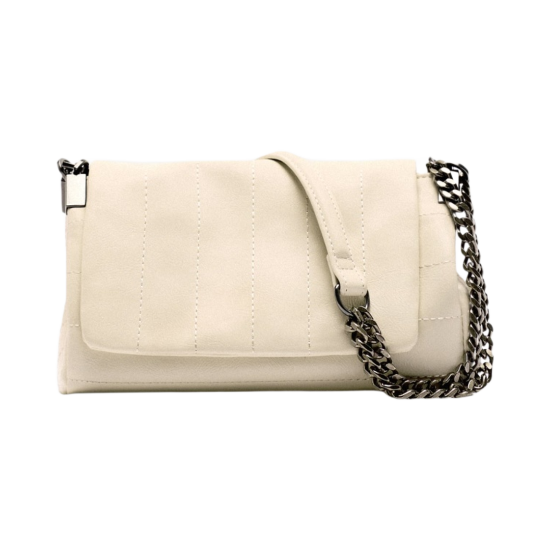 자라 락 플랩 숄더백 에크루(Zara Rock Flap Shoulder Bag Ecru)