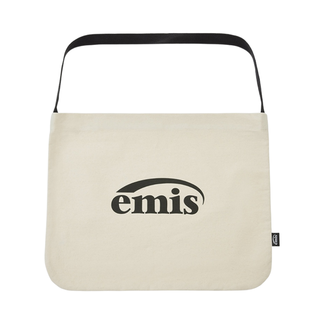 이미스 뉴 로고 코튼 에코백 에크루(Emis New Logo Cotton Eco Bag Ecru) - 1