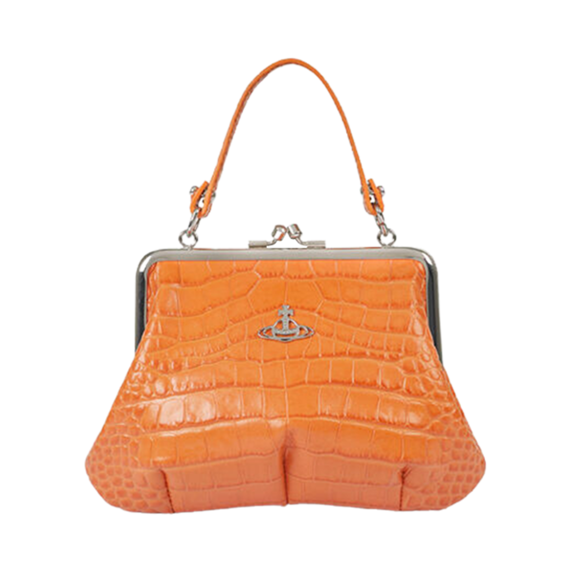 비비안 웨스트우드 그레니 프레임 퍼스 오렌지(Vivienne Westwood Granny Frame Purse Orange) - 1