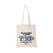 NewJeans Bunnies Camp 2024 Tokyo Dome Tote Bag White