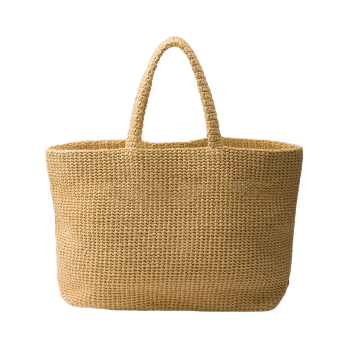 프라다 우븐 토트백 내츄럴(Prada Woven Tote Bag Natural) - 3