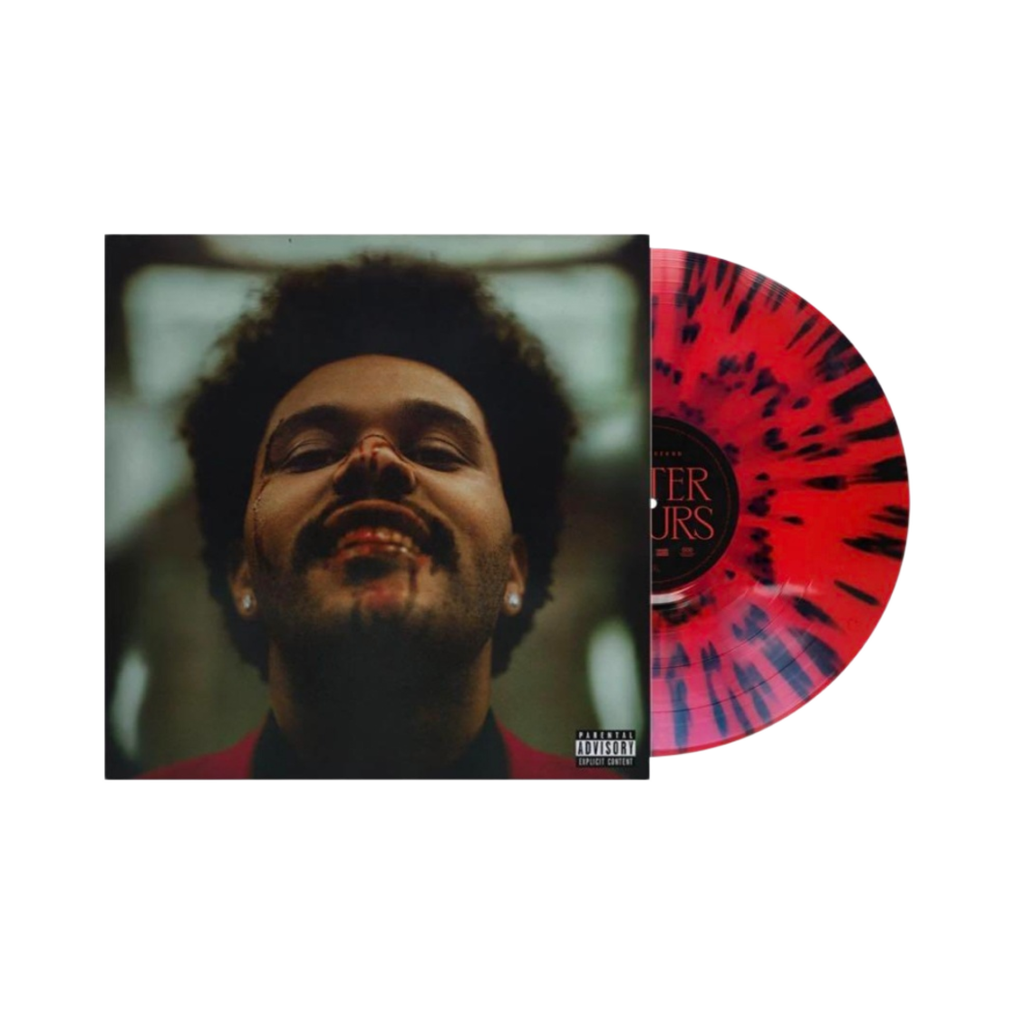 더 위켄드 애프터 아워스 앨범 콜렉터 002 레드 & 블랙 스플레터 (2LP)(The Weeknd After Hours Album Collector 002 Red & Black Splatter (2LP))