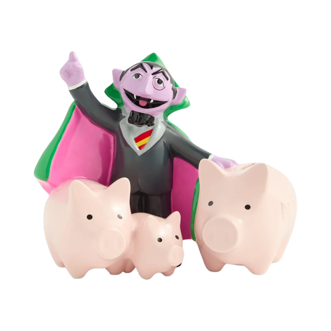 KHL150572-906 Kith x Sesame Street Count Von Count Piggy Bank Multi