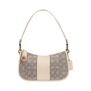 Coach Swinger Bag in Signature Jacquard Stone Ivory