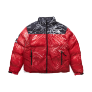 Supreme x The North Face Trompe L’oeil Printed Nuptse Jacket Red - 23SS