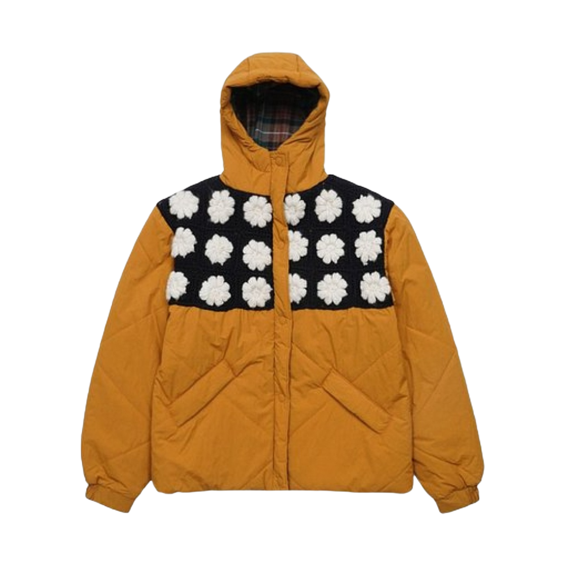 MELA-MU (W) Tach Mela Crochet Padded Puffer Mustard