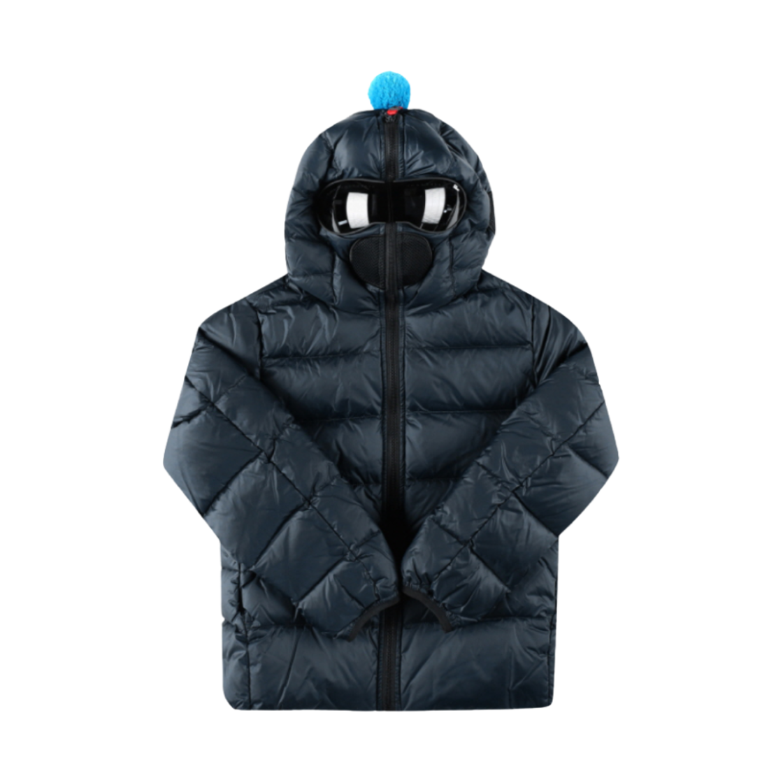 (키즈) AI 라이더스 립스탑 고글 다운 자켓 포세이돈 블루((Kids) AI Riders Ripstop Goggle Down Jacket Poseidon Blue)