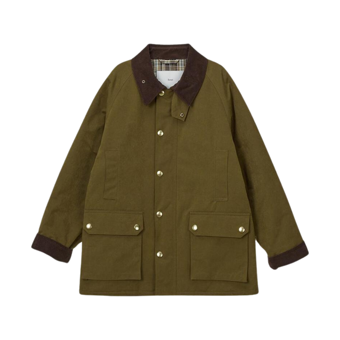 던스트 왁스드 코튼 헌팅 자켓 카키(Dunst Waxed Cotton Hunting Jacket Khaki)