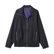 Needles Track Jacket St. Wool Viyella Navy
