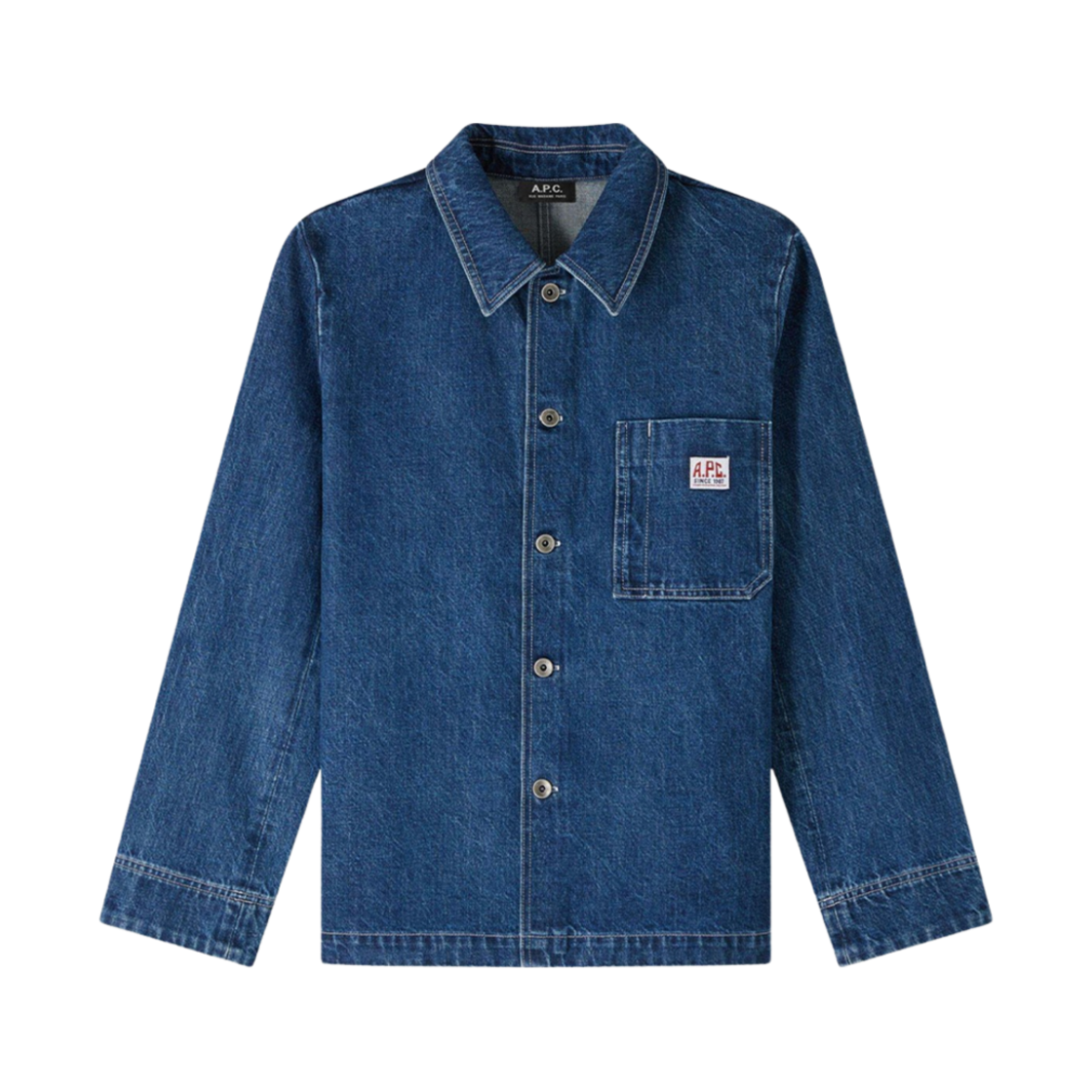 COHET-H02994-IAL A.P.C. Ralph Jacket Stonewashed Indigo