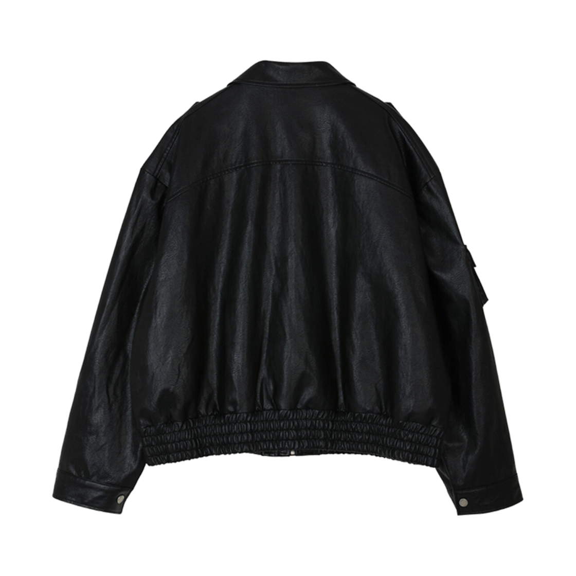 ジャケット・アウター Bohemian seoul leather blouson jumper BOHEMSEO(ボヘミアンソウル) アウターその他(レディース) - 海外