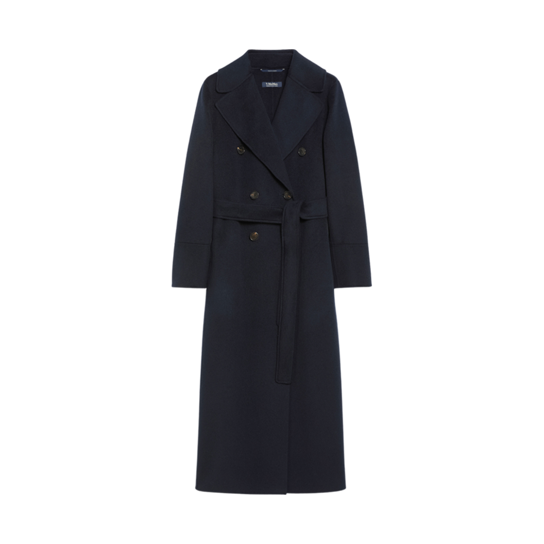 PICASSO-005 (W) S Max Mara Picasso Virgin Wool Coat Midnight Blue