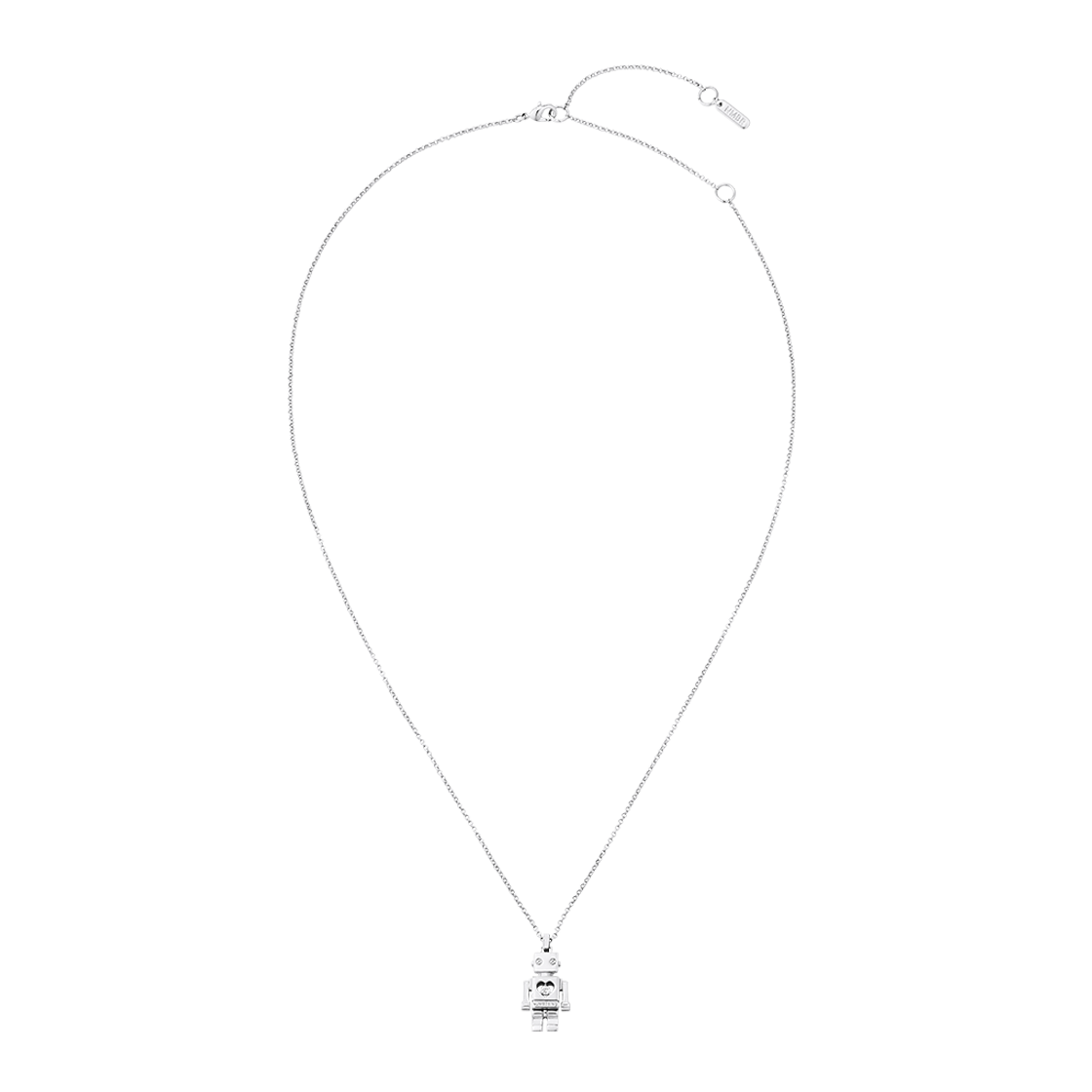 넘버링 #5774 로봇 펜던트 네크리스 실버
