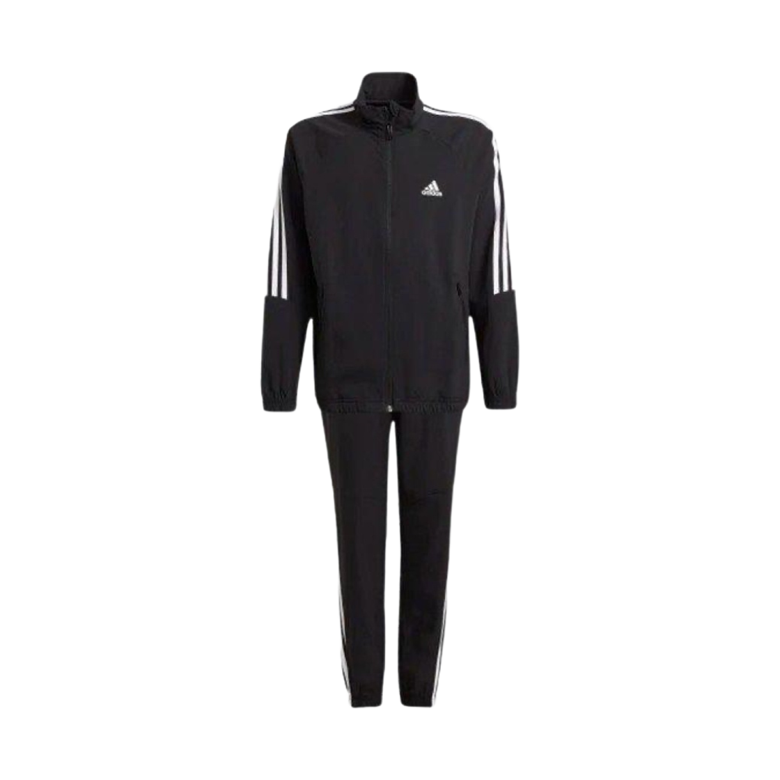 (키즈) 아디다스 B 우븐 트랙 수트 블랙 - KR 사이즈((Kids) Adidas B Woven Track Suit Black - KR Sizing) - 1