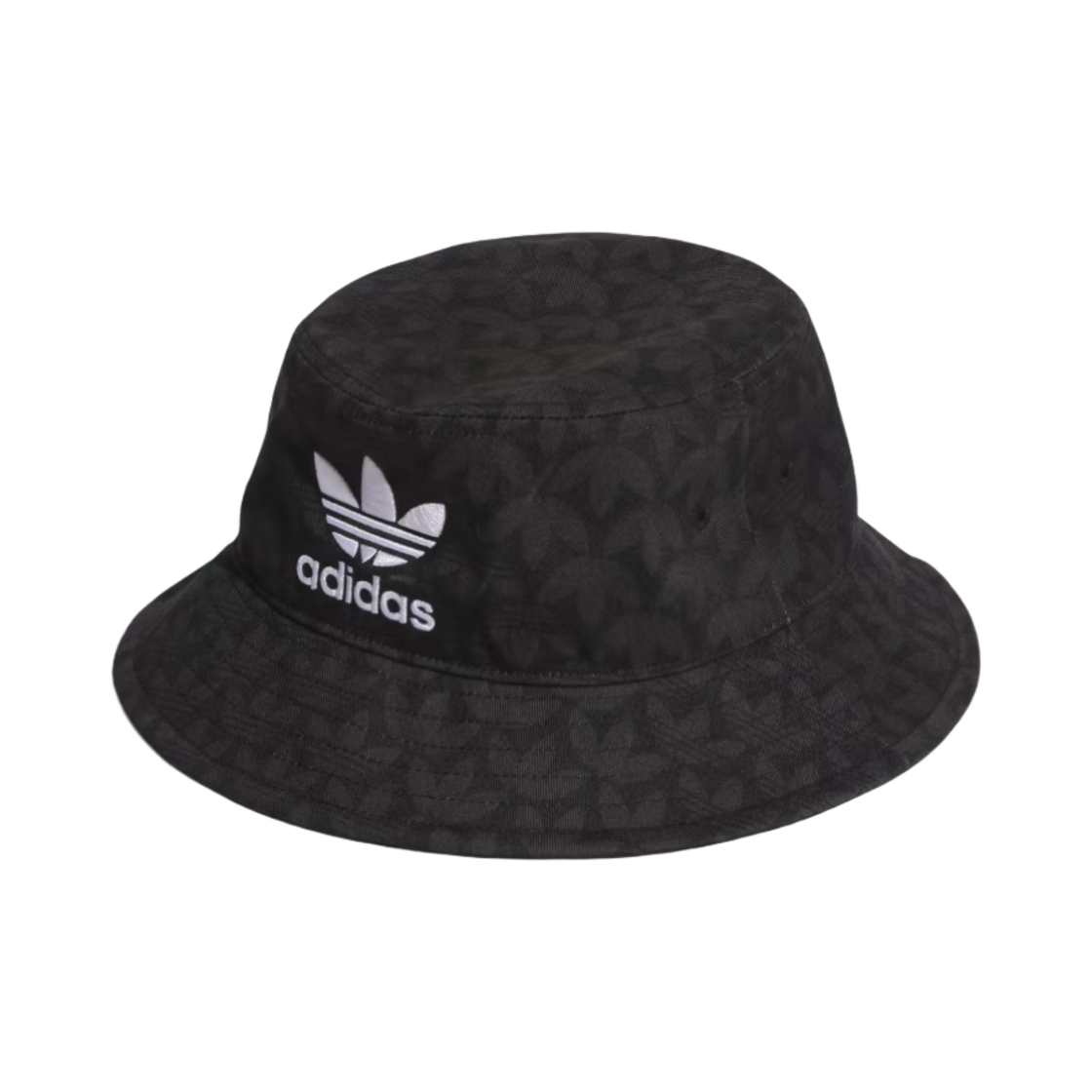 아디다스 모노그램 프린트 버킷햇 블랙(Adidas Monogram Print Bucket Hat Black) - 1