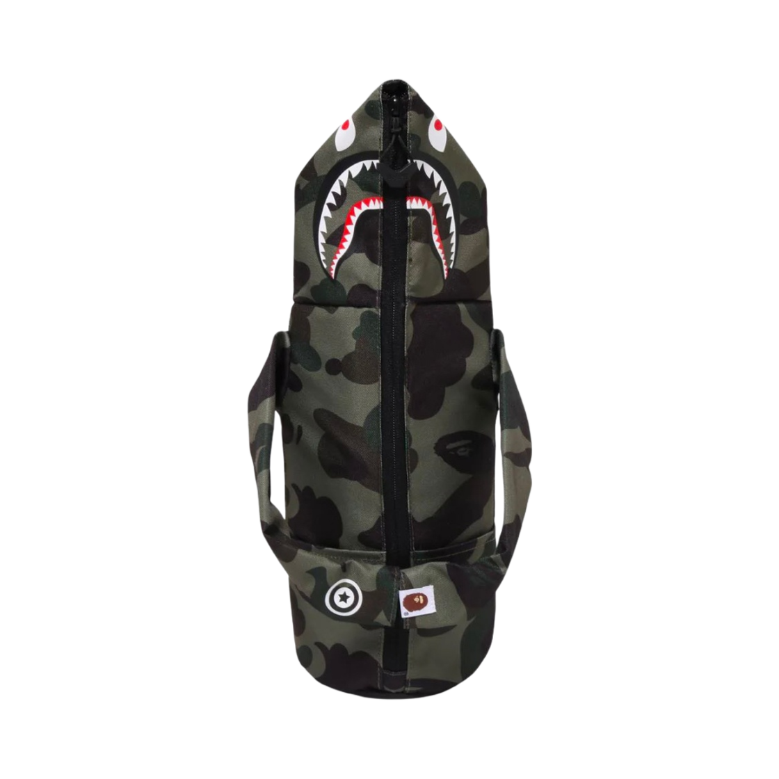 1J20-182-035 BAPE Shark Hoodie Multi Case Camo Green