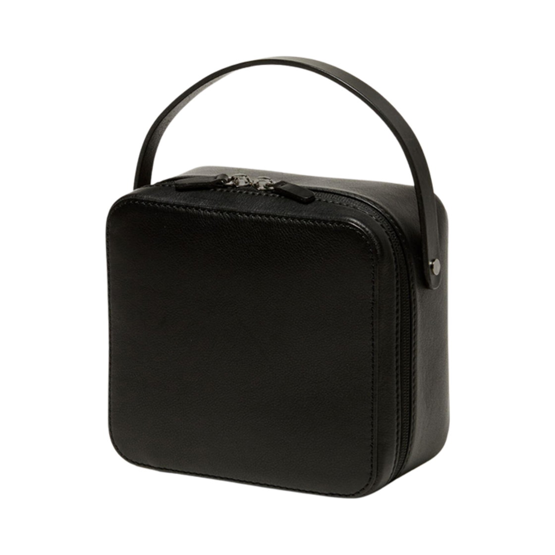 A24AB02AE Auralee Leather Small Travel Case Made By Aeta Black