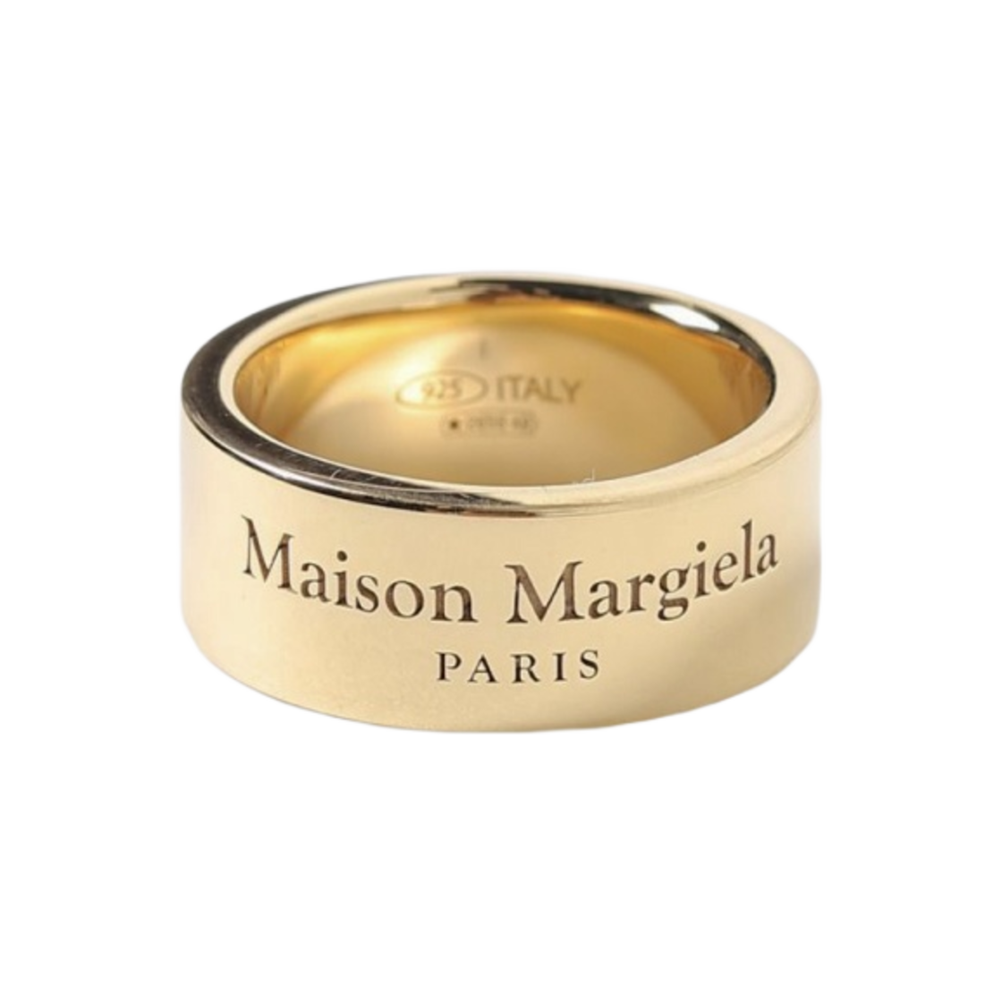 (W) 메종 마르지엘라 로고 링 옐로우((W) Maison Margiela Logo Ring Yellow)