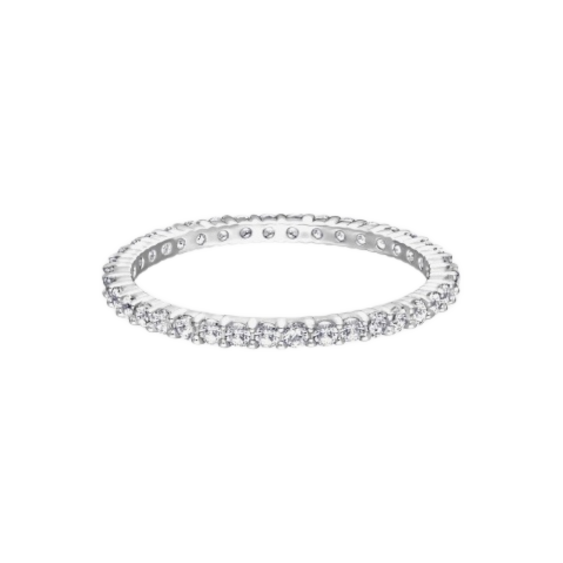 (W) 스와로브스키 비토레 링 화이트 로듐 플래팅((W) Swarovski Vittore Ring White Rhodium Plated) - 1