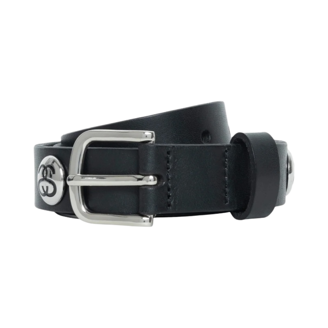 스투시 SS 링크 스터드 벨트 블랙(Stussy SS Link Studded Belt Black)