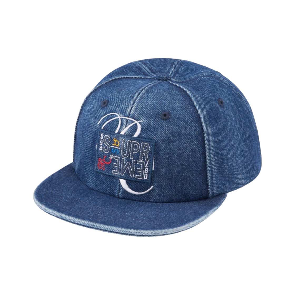 슈프림 x 베르나데트 코퍼레이션 6-패널 캡 데님 - 23SS(Supreme x Bernadette Corporation 6-Panel Denim - 23SS) - 1