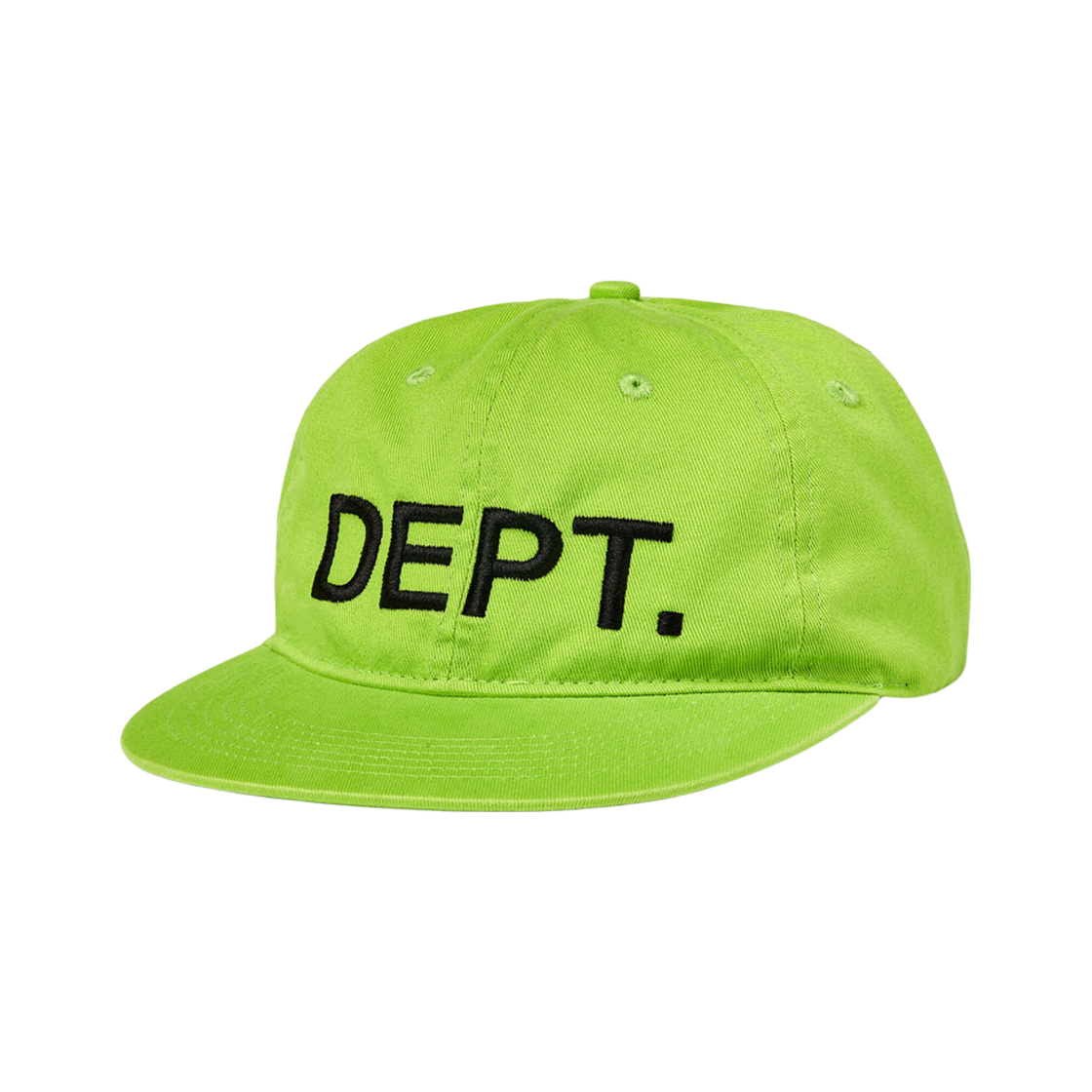 갤러리 디파트먼트 로고 자수 캡 플로 그린(Gallery Dept. Logo Embroidered Cap Flo Green)