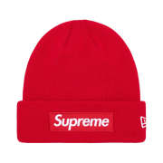 Supreme New Era Box Logo Beanie Red - 23FW