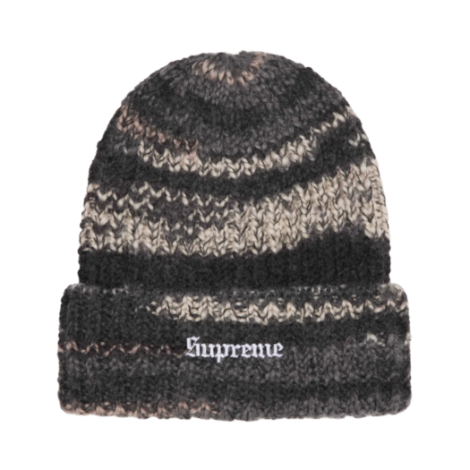 【新品】Supreme  24FW Hearts Beanie Black Supreme Hearts Beanie Black FW24 Shibuya Osaka Seoul London