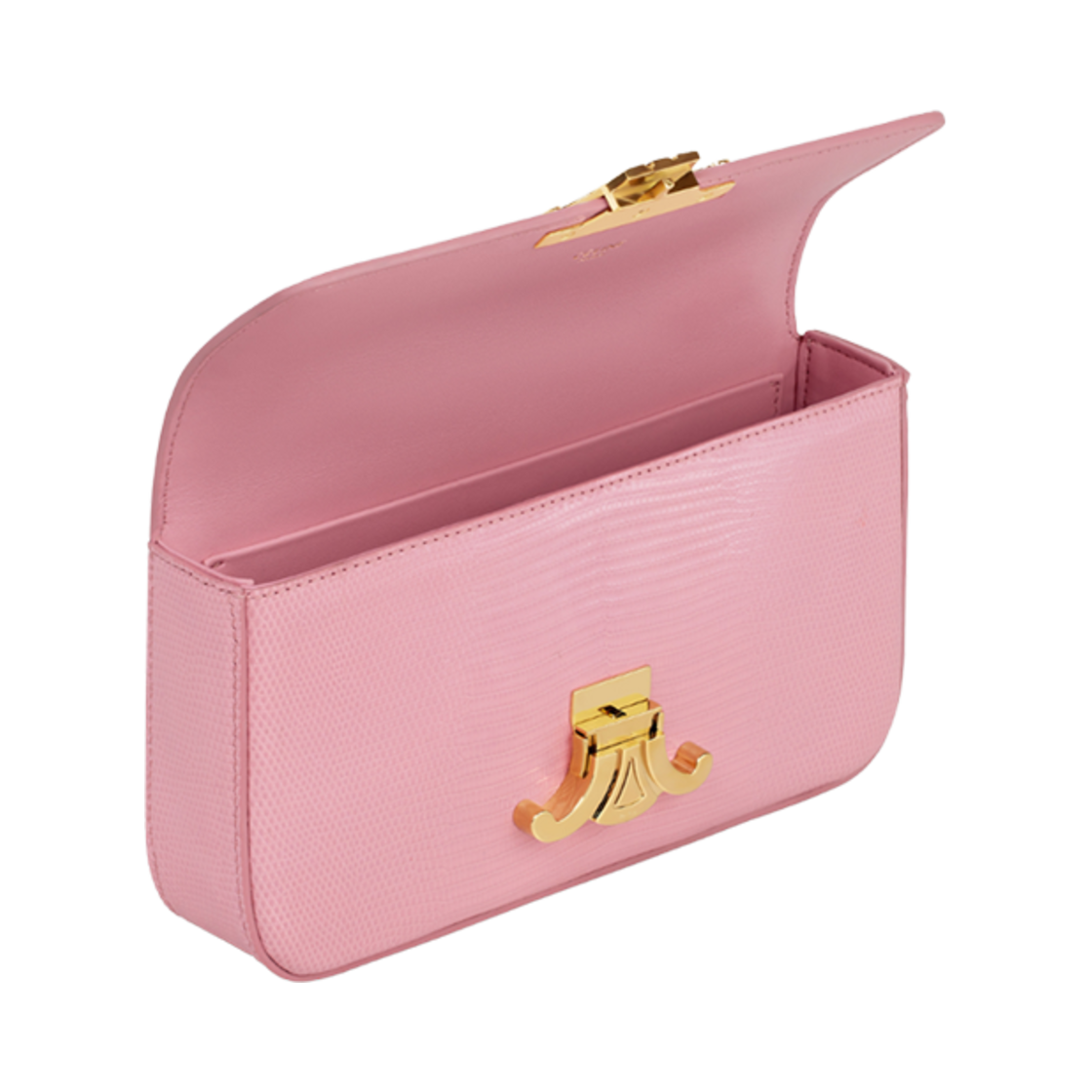 셀린느 체인 숄더백 클로드 리자드 로즈(Celine Chain Shoulder Bag Claude in Lizard Rose) - 4