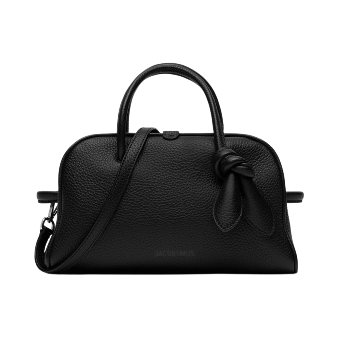 자크뮈스 스몰 투리스모 소프트 볼링백 블랙(Jacquemus Small Turismo Soft Bowling Bag Black)
