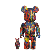 Bearbrick x Kaws Tension 100% & 400% Set