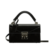 Lapla Minimi Bag Patent Black