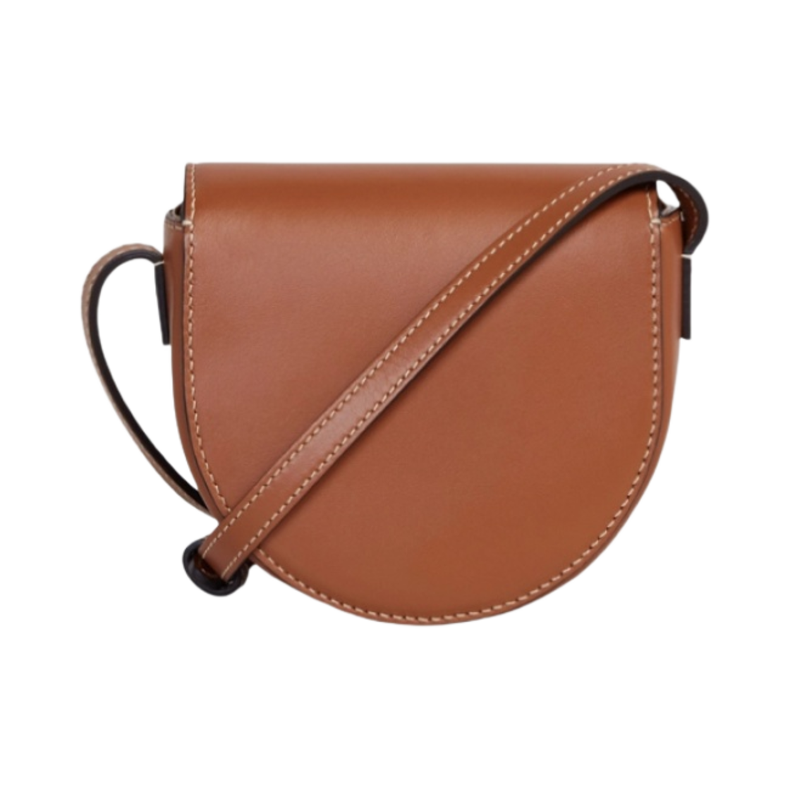 셀린느 스무스 카프스킨 미니 베사체 레더 트리옹프 탄(Celine Mini Besace Cuir Triomphe in Smooth Calfskin Tan) - 2