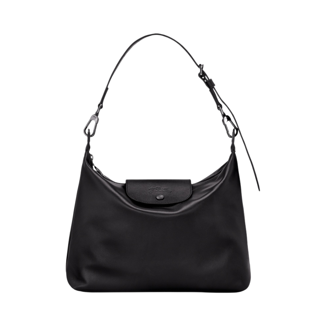 롱샴 르 플리아쥬 엑스트라 M 호보백 블랙(Longchamp Le Pliage XTRA M Hobo Bag Black)