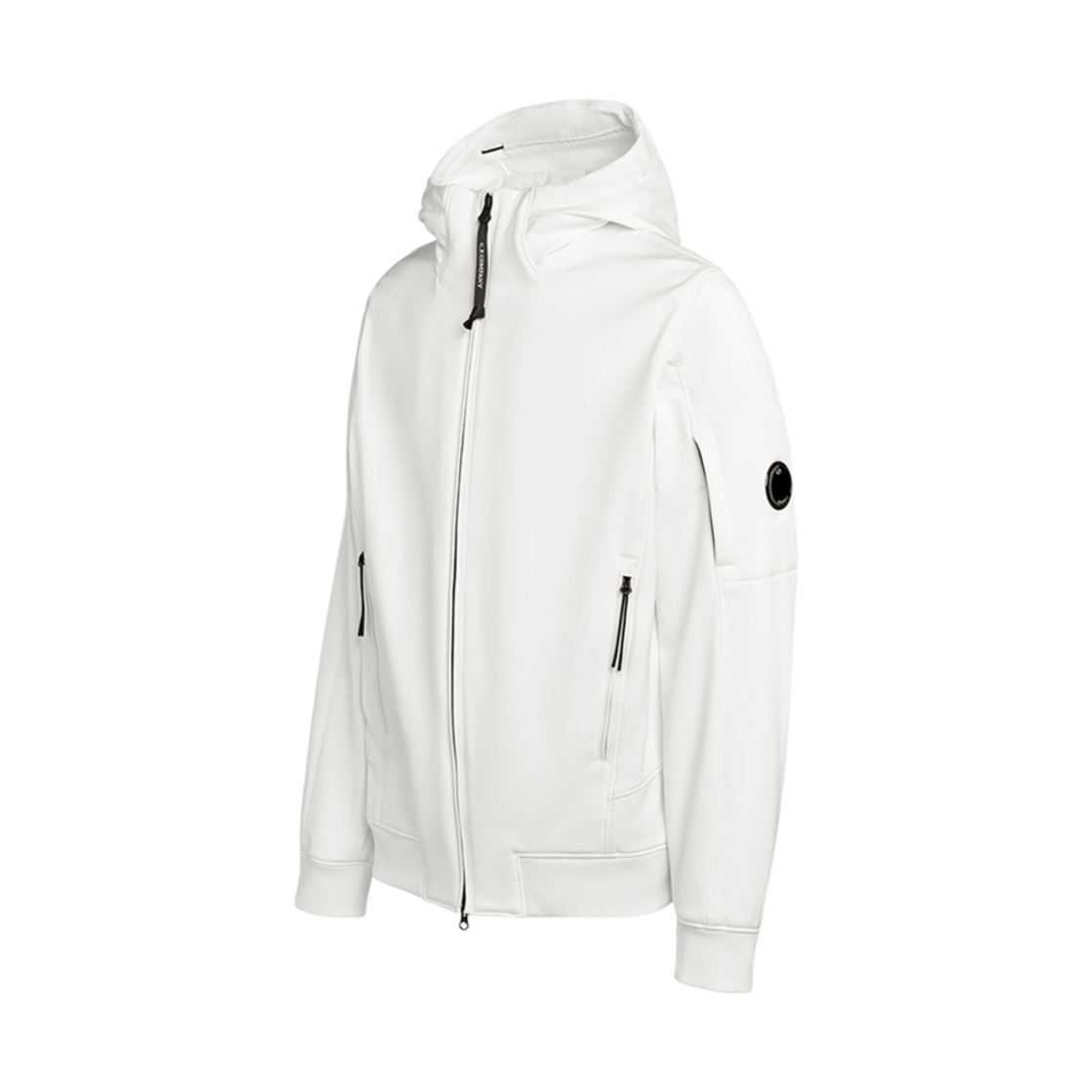 컴퍼니 쉘-R 후드 자켓 거즈 화이트 23FW Company