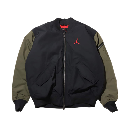 Jordan Essentials Renegade Jacket Medium Olive Green Black - Asia