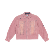 Ader Error Carid Aging Trucker Jacket Pink