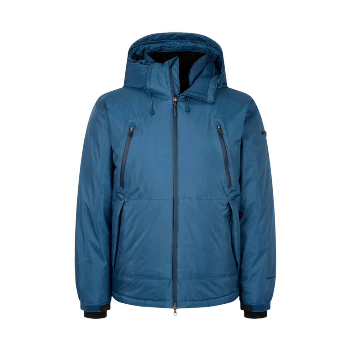 C54YM3472443 Columbia Mountain Hood Down Jacket Mountain Blue