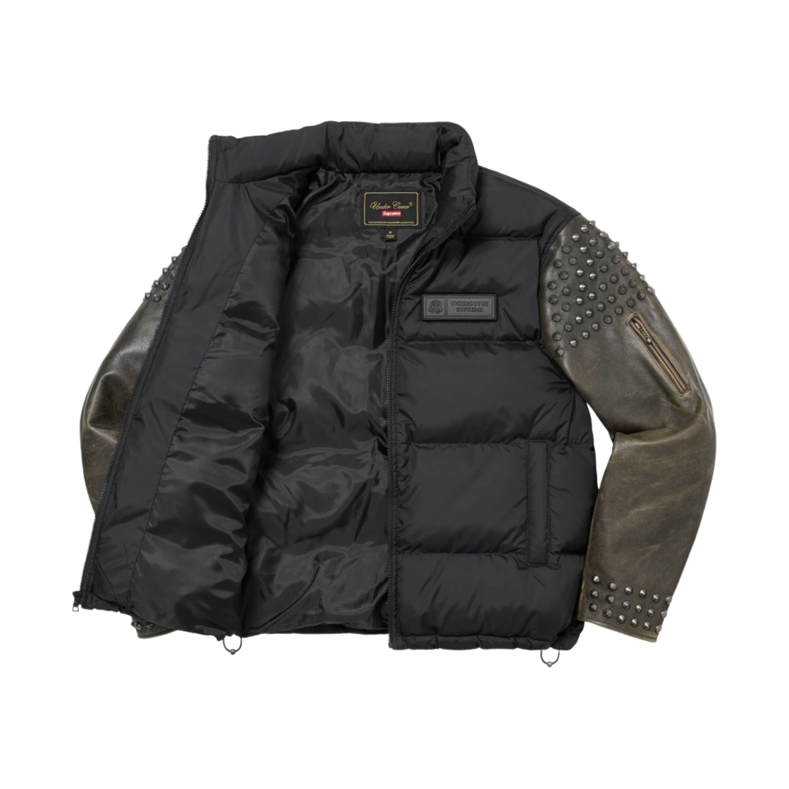 슈프림 x 언더커버 퍼퍼 자켓 블랙 - 23SS(Supreme x Undercover Puffer Jacket Black - 23SS) - 2