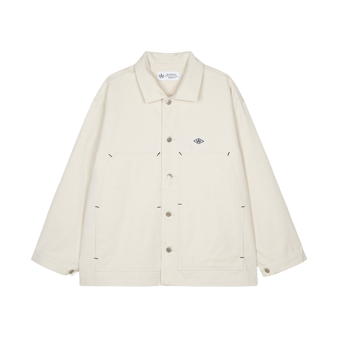 AN4FJK751BE American Needle Fatigue Work Jacket Beige