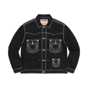 Supreme x True Religion Denim Trucker Jacket Black - 21FW