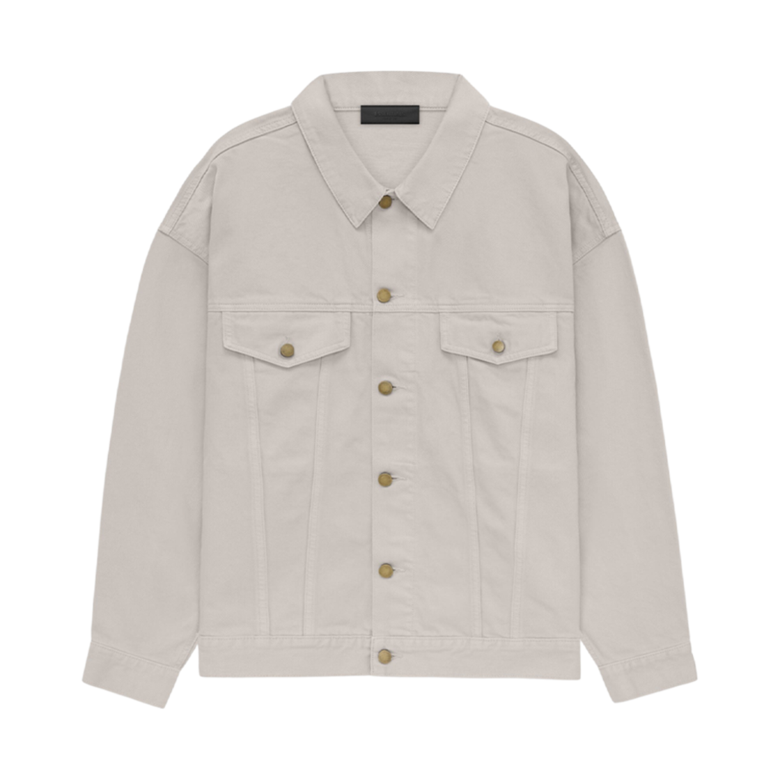 - Essentials Denim Jacket Silver Cloud - 23FW