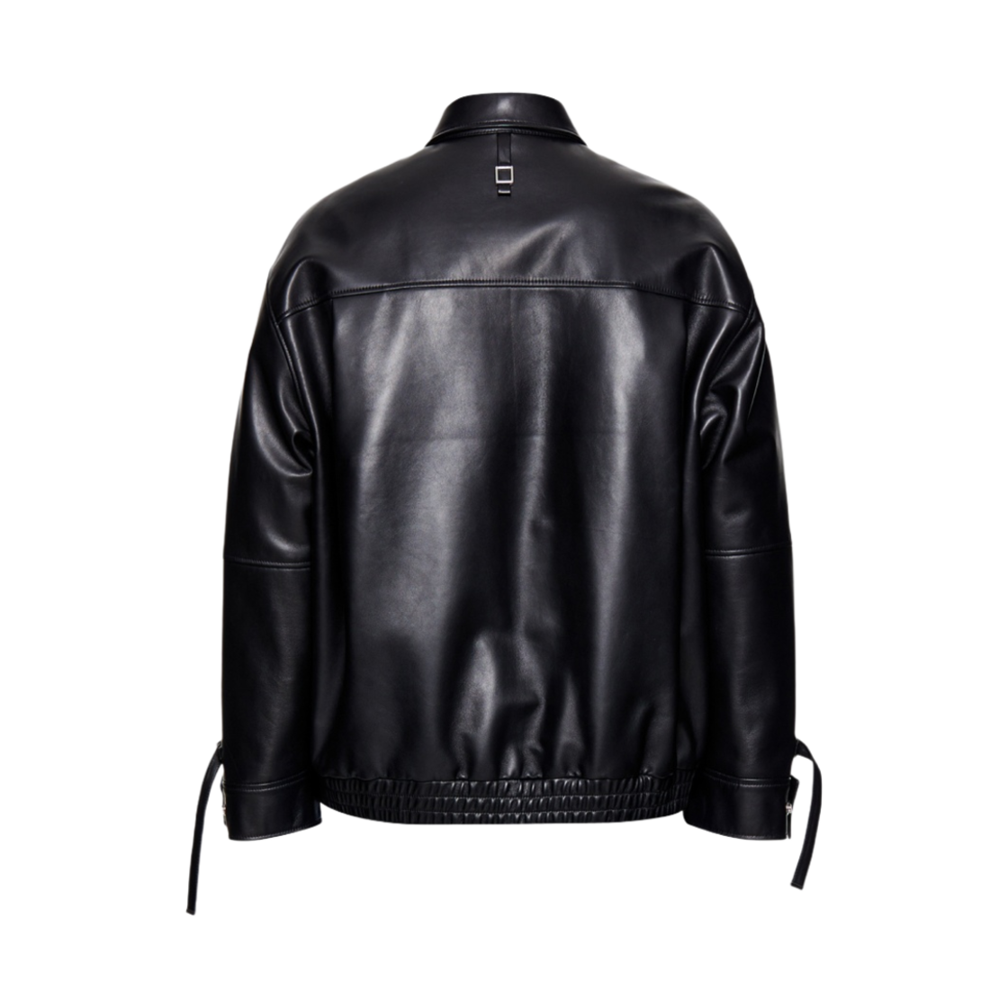 우영미 밴딩 레더 자켓 블랙- 23FW(Wooyoungmi Banding Leather Jacket Black- 23FW) - 2