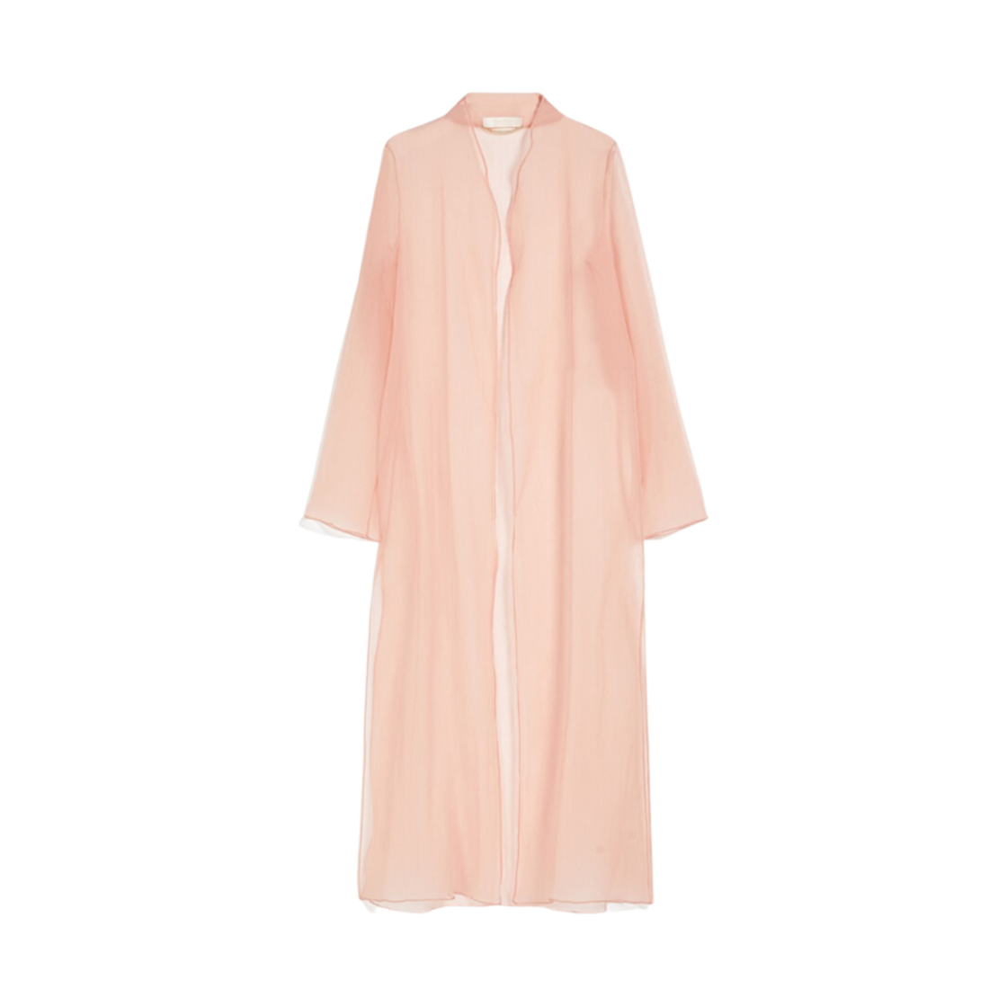 (W) 막스마라 폰디 브라이덜 실크 크레폰 더스터 코트 파우더((W) Max Mara Fondi Bridal Silk Crepon Duster Coat Powder) - 1