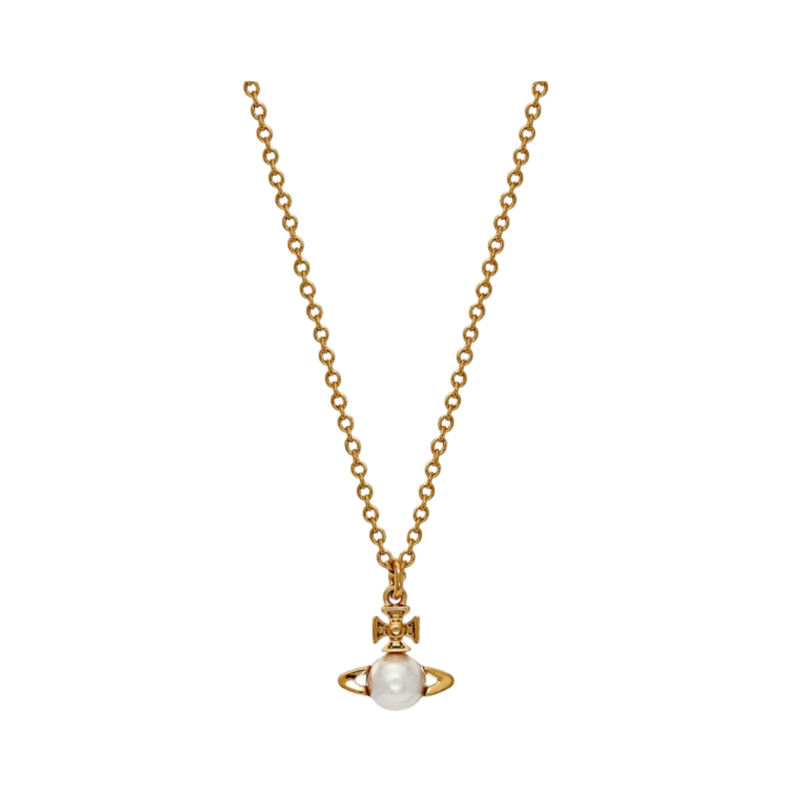 비비안 웨스트우드 발비나 펄 펜던트 골드(Vivienne Westwood Balbina Pearl Pendant Gold)